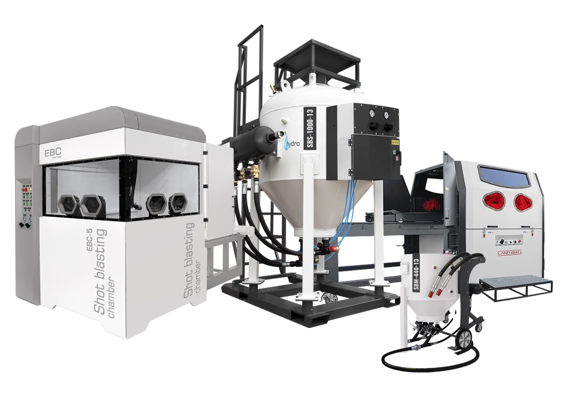 Abrasive blasting equipment | Land Reko®